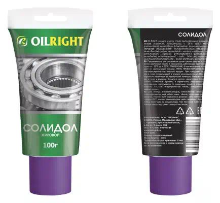 6027 — Смазка (100грм.) OIL RIGHT